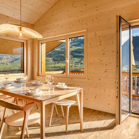 公寓 Nachhaltiges Luxus-chalet Panoramablick Galerie 茨魏西门