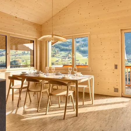 Nachhaltiges Luxus-chalet Panoramablick Galerie 公寓